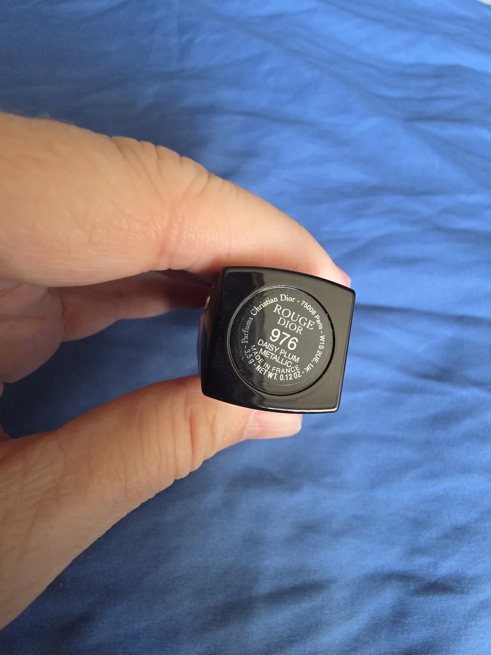 Dior Rouge Satin Lipstick — 976 Daisy Plum (Plum) New No Box